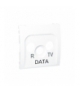 Pokrywa do gniazda antenowego R-TV-DATA biały MADP/11