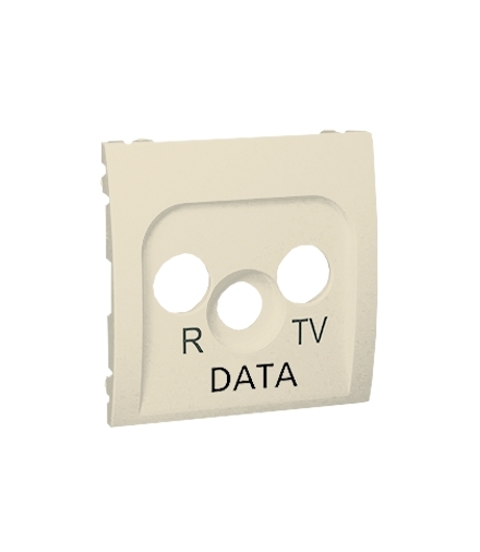 Pokrywa do gniazda antenowego R-TV-DATA beżowy MADP/12