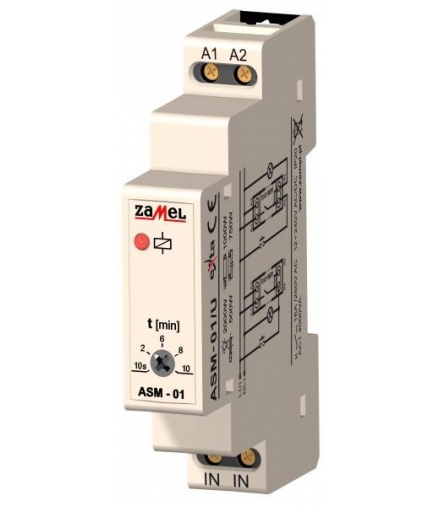 AUTOMAT SCHODOWY ASM-01/U UNIWERSALNY 12-230VAC/DC IP20