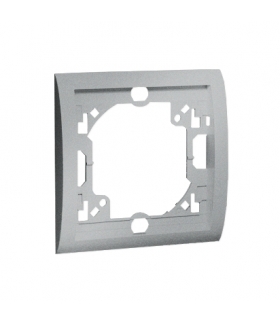 Ramka 1- krotna aluminiowy, metalizowany MR1/26