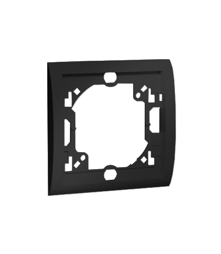 Ramka 1- krotna grafit mat, metalizowany MR1/28