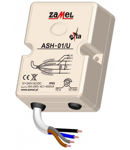 AUTOMAT SCHODOWY ASH-01/U UNIWERSALNY 12-230V AC/DC IP65