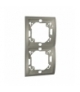 Ramka 2- krotna platynowy, metalizowany MR2P/27