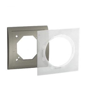 Ramka 1- krotna IP44 platynowy, metalizowany MR1B/27