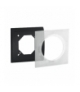 Ramka 1- krotna IP44 grafit mat, metalizowany MR1B/28