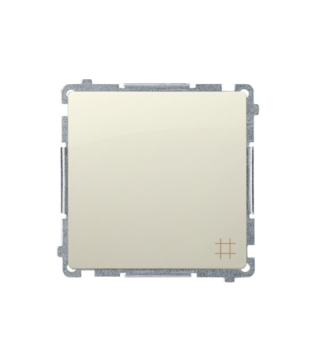 Łącznik krzyżowy (moduł) 10AX 250V, zaciski śrubowe, beżowy BMW7.01/12