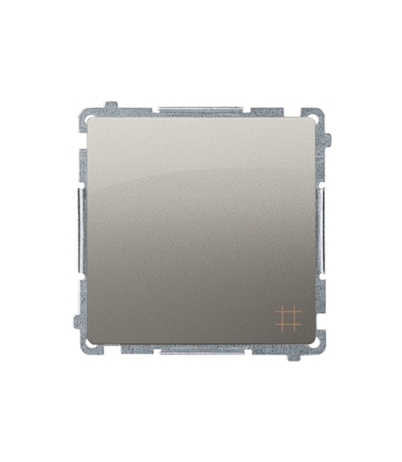 Łącznik krzyżowy (moduł) 10AX 250V, zaciski śrubowe, satynowy, metalizowany BMW7.01/29