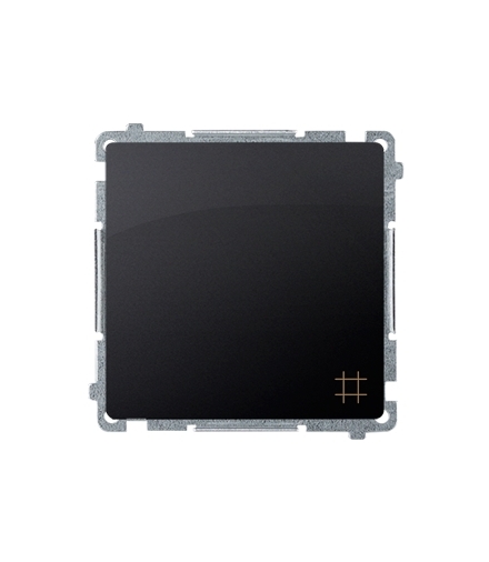 Łącznik krzyżowy (moduł) 10AX 250V, zaciski śrubowe, grafit mat, metalizowany BMW7.01/28