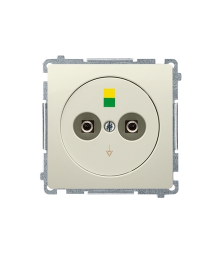 Gniazdo ekwipotencjalne beżowy BMGE.02/12