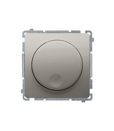 Ściemniacz naciskowo-obrotowy satynowy, metalizowany BMS9T.01/29