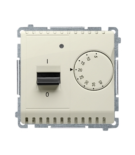 Regulator temperatury z czujnikiem wewnętrznym beżowy BMRT10W.02/12