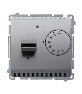 Regulator temperatury z czujnikiem wewnętrznym inox, metalizowany BMRT10W.02/21