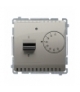 Regulator temperatury z czujnikiem wewnętrznym satynowy, metalizowany BMRT10W.02/29