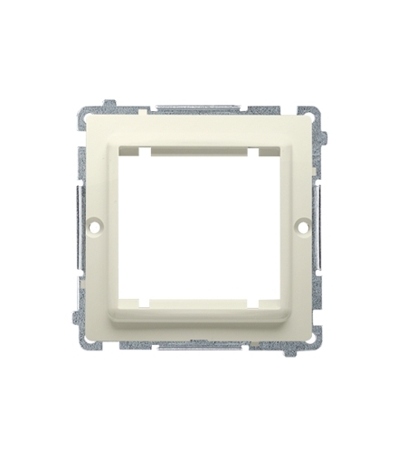 Adapter przejściówka na osprzęt standardu 45×45 mm beżowy BMA45/12