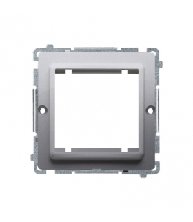 Adapter przejściówka na osprzęt standardu 45×45 mm inox, metalizowany BMA45/21