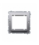 Adapter przejściówka na osprzęt standardu 45×45 mm inox, metalizowany BMA45/21