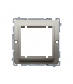 Adapter przejściówka na osprzęt standardu 45×45 mm satynowy, metalizowany BMA45/29