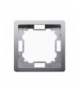 Ramka 1- krotna inox, metalizowany BMR1/21