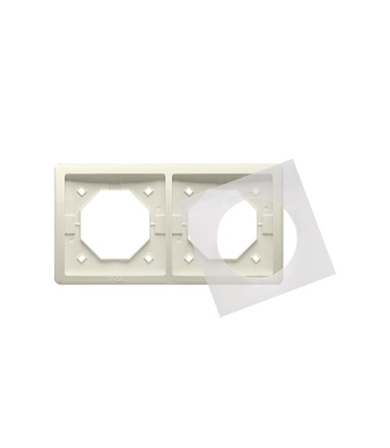 Ramka 2- krotna IP44 beżowy BMR2B/12