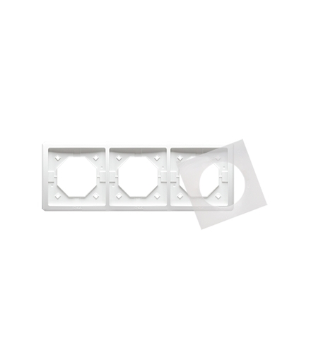 Ramka 3- krotna IP44 biały BMR3B/11