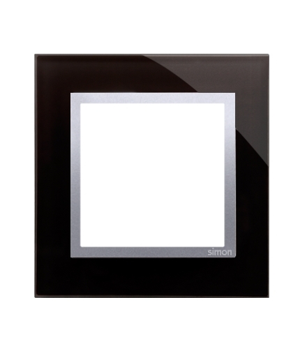 Ramka 1-krotna szklana księżycowa lawa DRN1/74