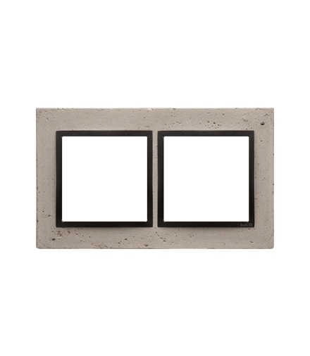 Ramka 2-krotna betonowa Funda mente DRN2/93