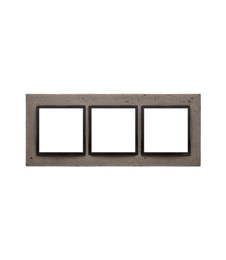 Ramka 3-krotna betonowa Szorstka przyjaźń DRN3/97