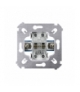 Łącznik schodowy podwójny (mechanizm) 10AX 250V, zaciski śrubowe, SW6/2M