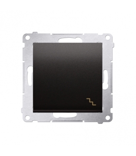 Łącznik schodowy (moduł) 16AX 250V, zaciski śrubowe, antracyt, metalizowany DW6A.01/48