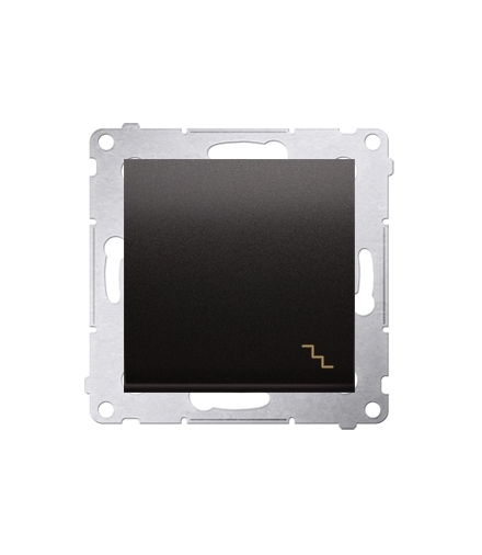 Łącznik schodowy (moduł) 16AX 250V, zaciski śrubowe, antracyt, metalizowany DW6A.01/48