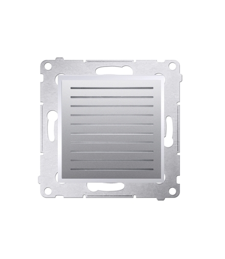 Głośnik do ramki srebrny mat, metalizowany D05562.01/43