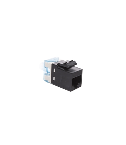 Wkład gniazda komputerowego RJ45 kat.5e, nieekranowany (UTP) czarny ARJ455E