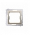 Adapter przejściówka na osprzęt standardu 45×45 mm złoty mat, metalizowany DA45.01/44