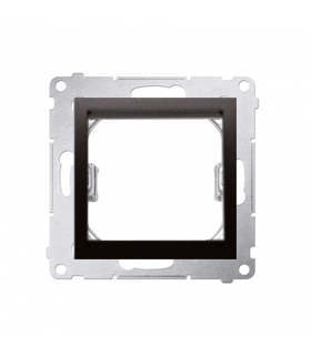 Adapter przejściówka na osprzęt standardu 45×45 mm antracyt, metalizowany DA45.01/48