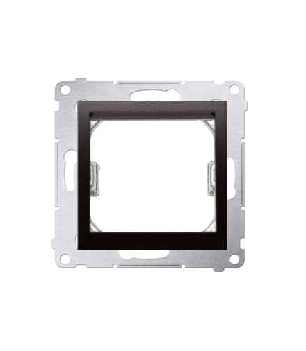 Adapter przejściówka na osprzęt standardu 45×45 mm antracyt, metalizowany DA45.01/48