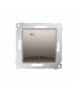 Zasilacz 12 V złoty mat, metalizowany D75870.01/44
