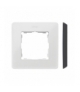 Ramka 1- krotna biały czarny 8200610-200