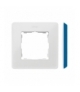 Ramka 1- krotna biały indygo 8200610-201