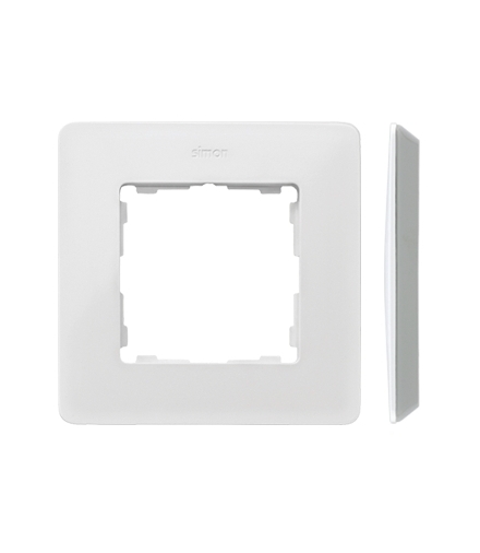 Ramka 1- krotna aluminium biały 8200610-230