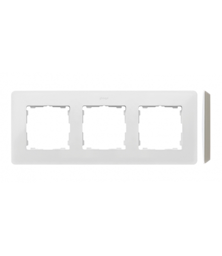 Ramka 3- krotna biały ciepły 8200630-029