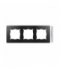 Ramka 3- krotna aluminium grafit 8200630-238