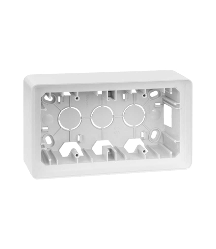 Puszka natynkowa 2-krotna biały 8200760-030