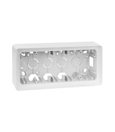 Puszka natynkowa 3-krotna biały 8200770-030