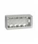 Puszka natynkowa 3-krotna aluminium 8200770-093