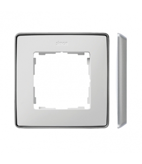 Ramka 1- krotna aluminium biały 8201610-243