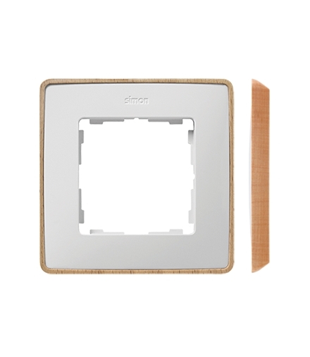 Ramka 1- krotna biały drewno 8201610-270