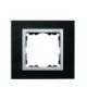 Ramka 1- krotna łupek / aluminium 82917-63