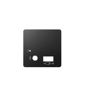 Pokrywa do odbiornika Bluetooth i ładowarki USB grafit 8201085-038