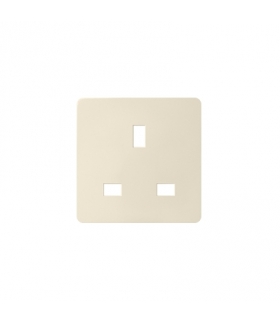Pokrywa do gniazda w standardzie brytyjskim, BS 1363 kremowy 82045-31