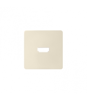 Pokrywa do gniazda HDMI (V1.4) żeńskiego kremowy 8201094-031